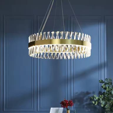 Candelabru LED Flippy CASERTA Nobile, 41W, Dimabil, Diametru 40cm, Auriu