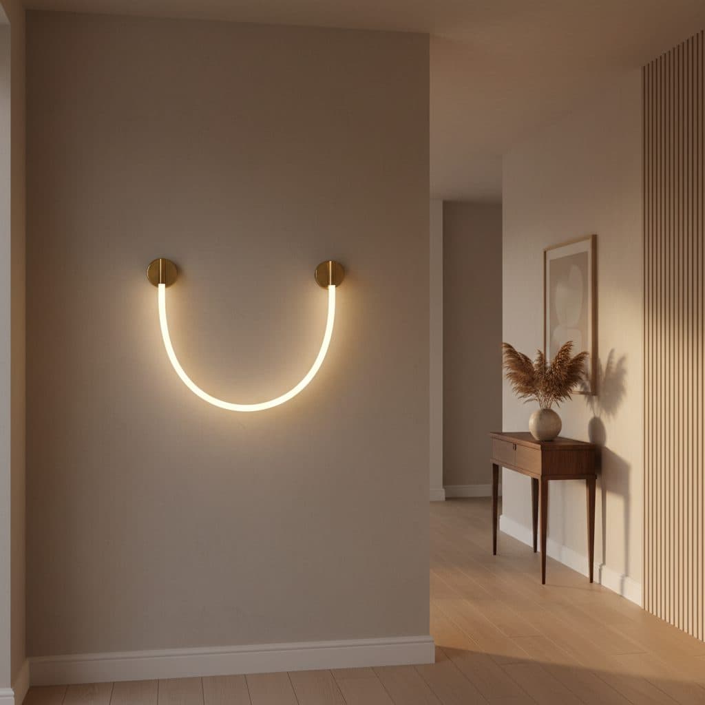 Aplica LED de perete Flippy 110cm Auriu 3000K/4000K/6000K — imagine 10
