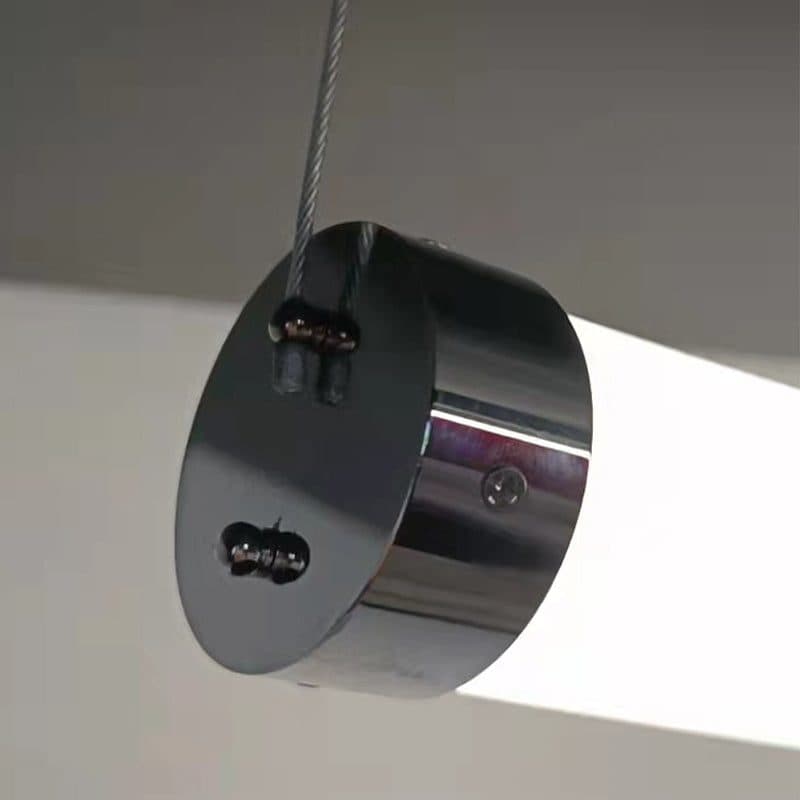 Lustra LED Flippy Negru 91W cu Tub Silicon Flexibil Diametru 60cm — imagine 2