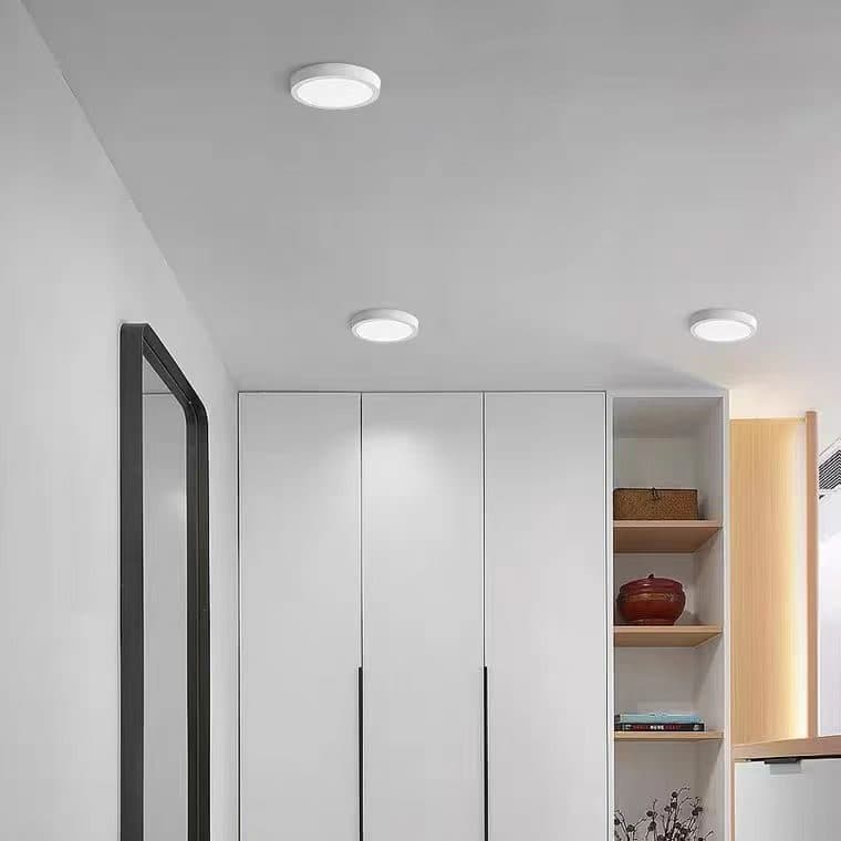 Plafoniera LED de Tavan Rotunda Flippy 31W 22cm 6000K Metal Alb — imagine 1