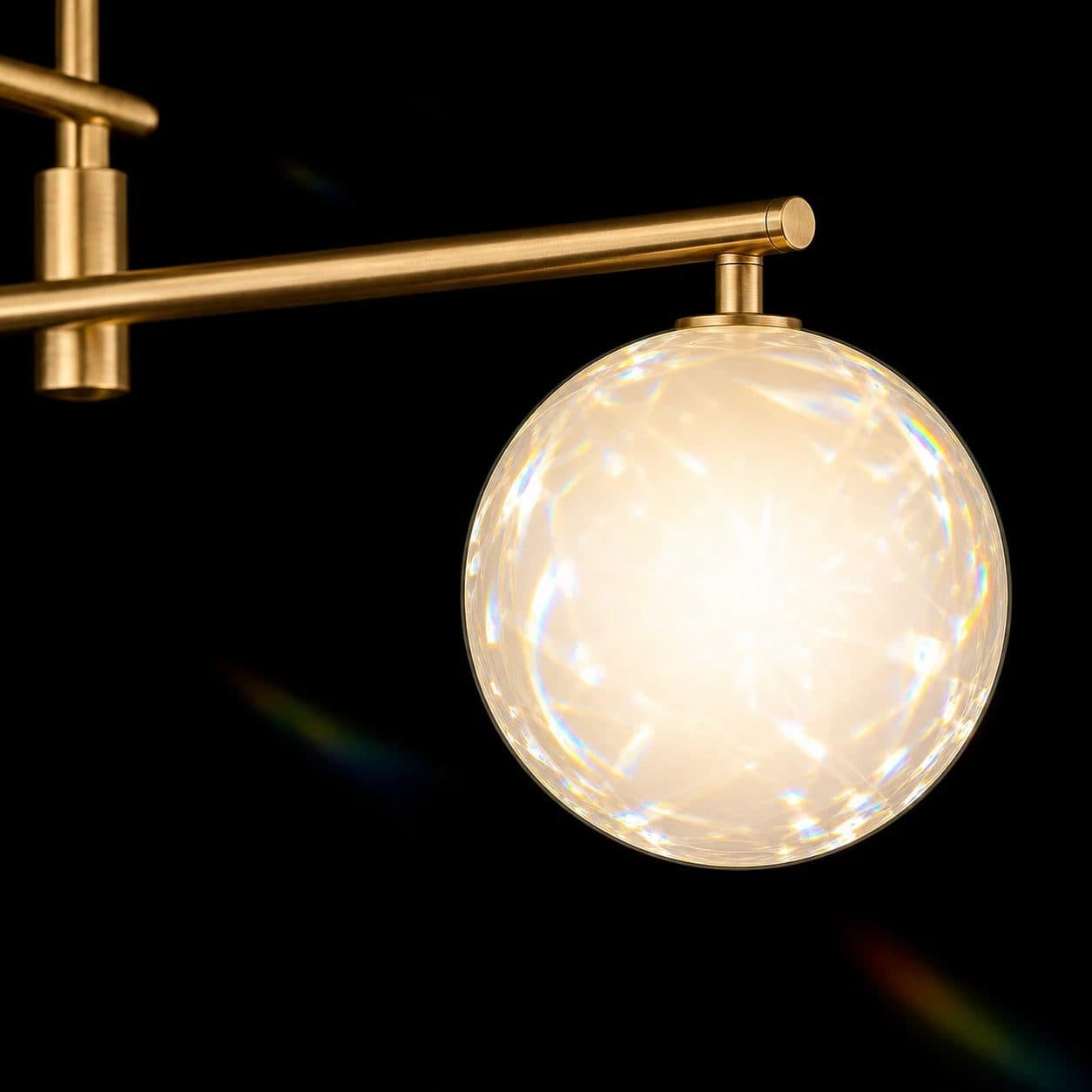 Lustra Flippy Dome 6x G9 Auriu Metal — imagine 7