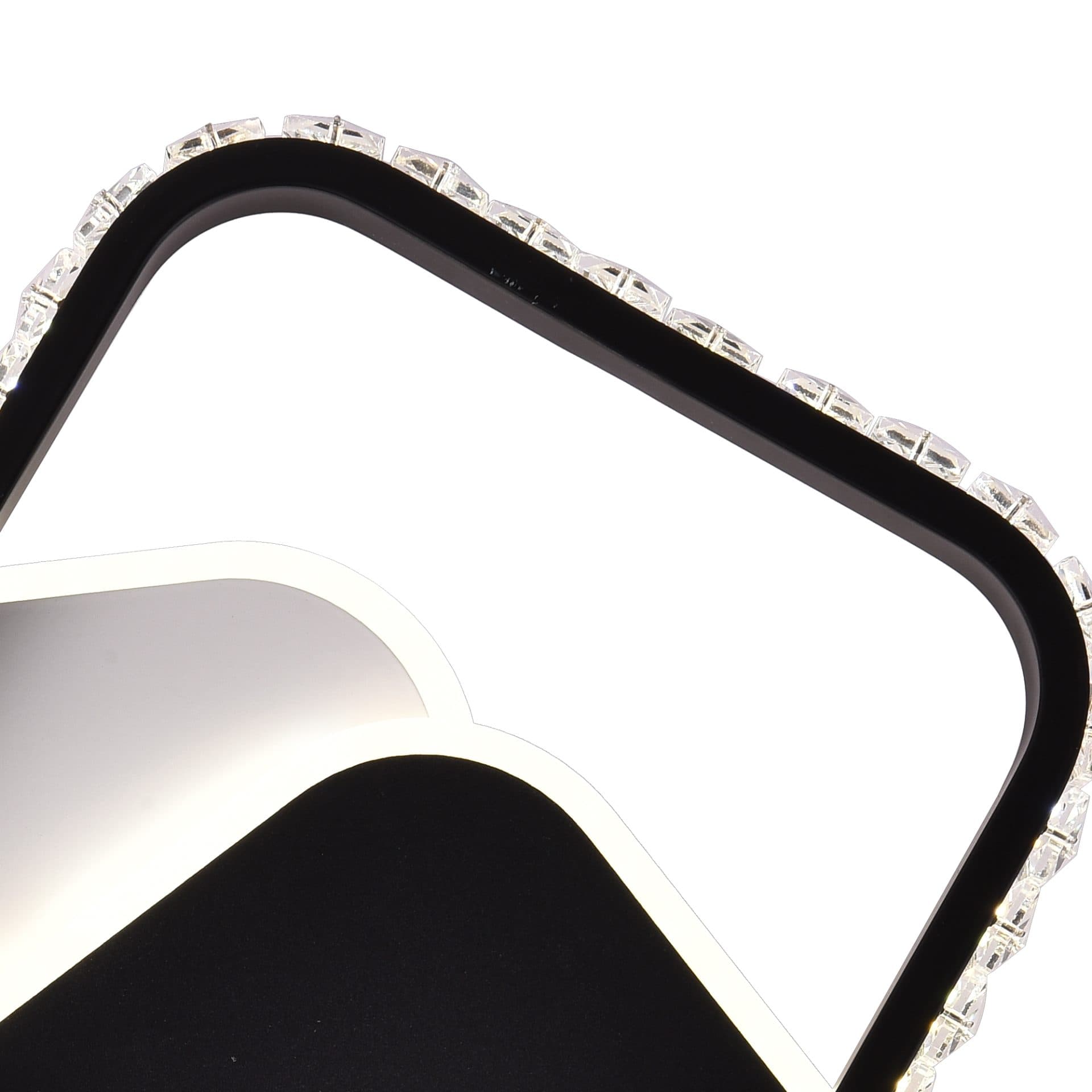 Lustra LED Flippy 39W 3 Patrate lumina reglabila Negru — imagine 8