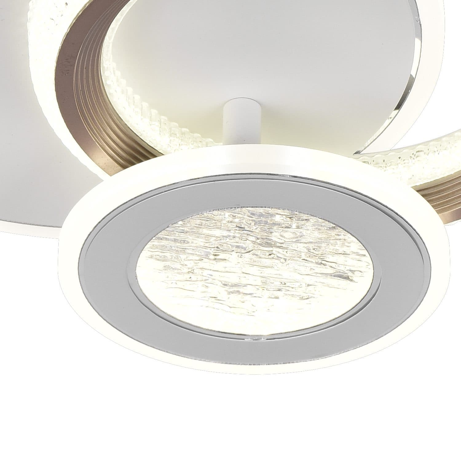 Lustra LED Flippy 44W 3 Cercuri Alb — imagine 10