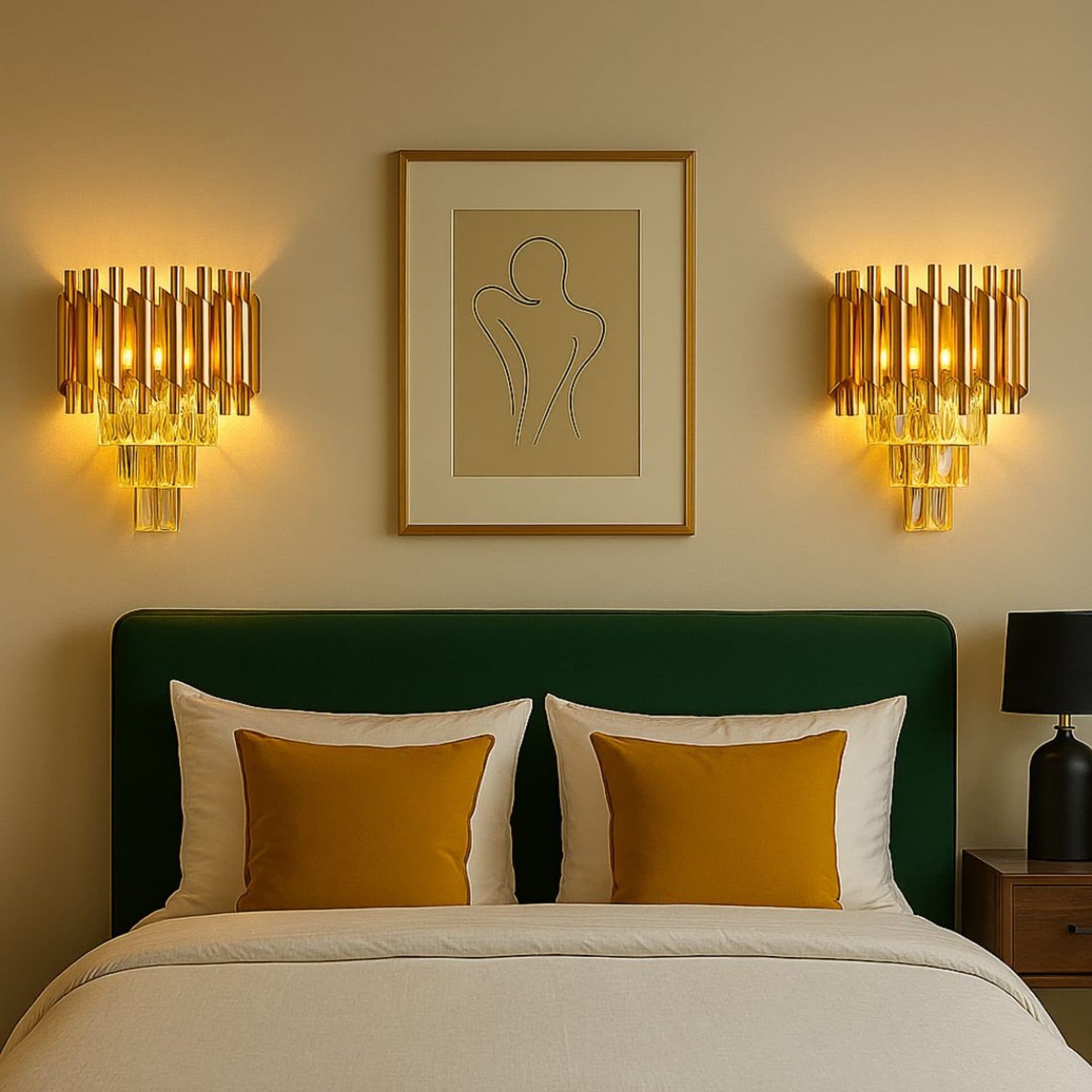 Aplica Candelabru Cristal Flippy Versailles Piccolo Auriu 2x E14 — imagine 5