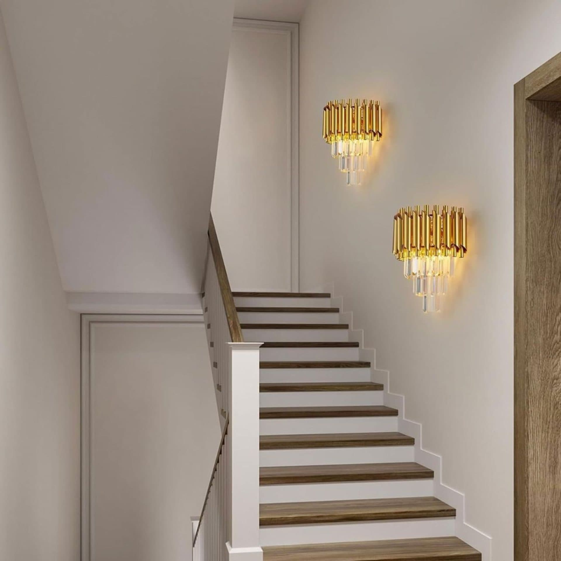 Aplica Candelabru Cristal Flippy Versailles Piccolo Auriu 2x E14 — imagine 6