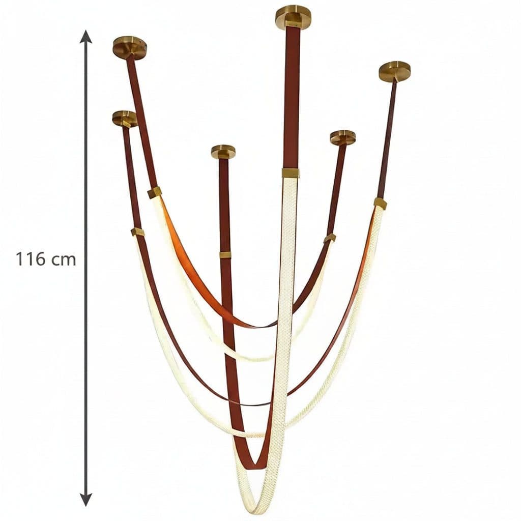 Candelabru LED Flippy ARIA Largo 34W Maro — imagine 8