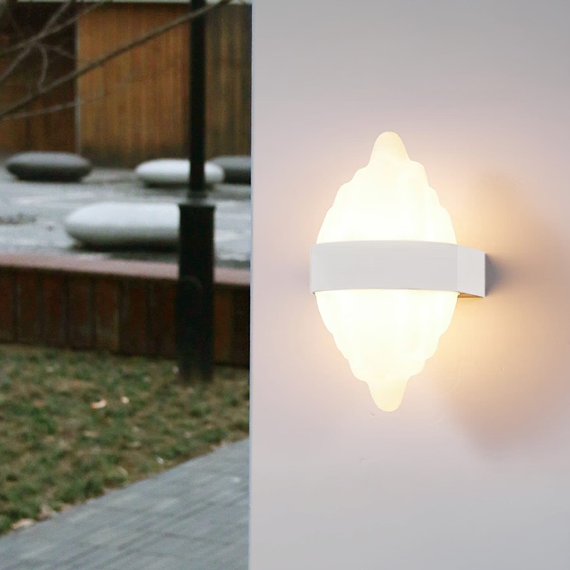 Aplica LED Exterior Flippy Lumina Calda 3000K 10W IP65 Alb — imagine 1