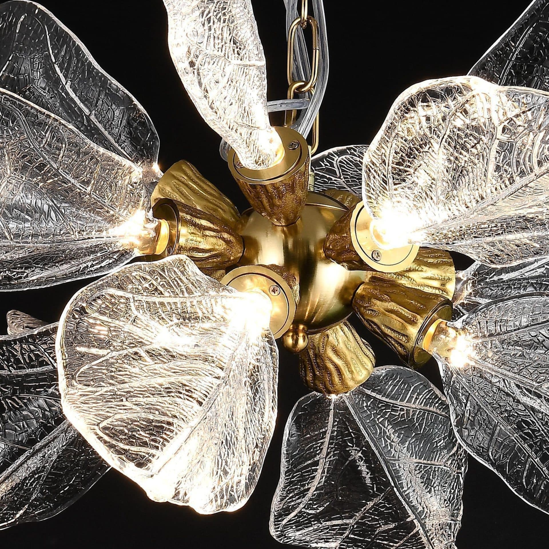 Lustra Rasina LED Flippy CM6083/D800 45W, Diametru 50cm, Bronz — imagine 3
