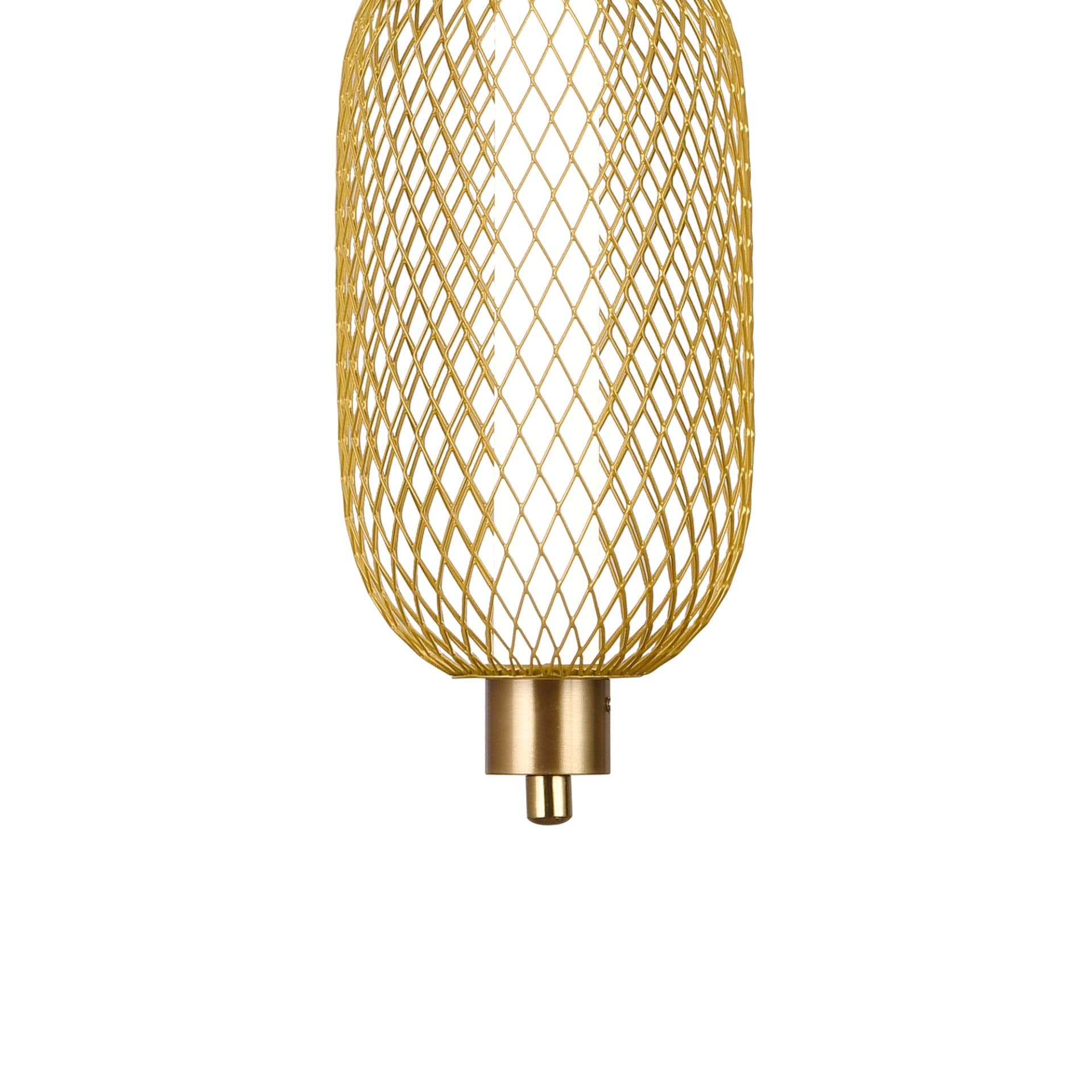 Lustra LED Suspendata Flippy LM551/4GD 23W Auriu Inaltime Reglabila — imagine 5