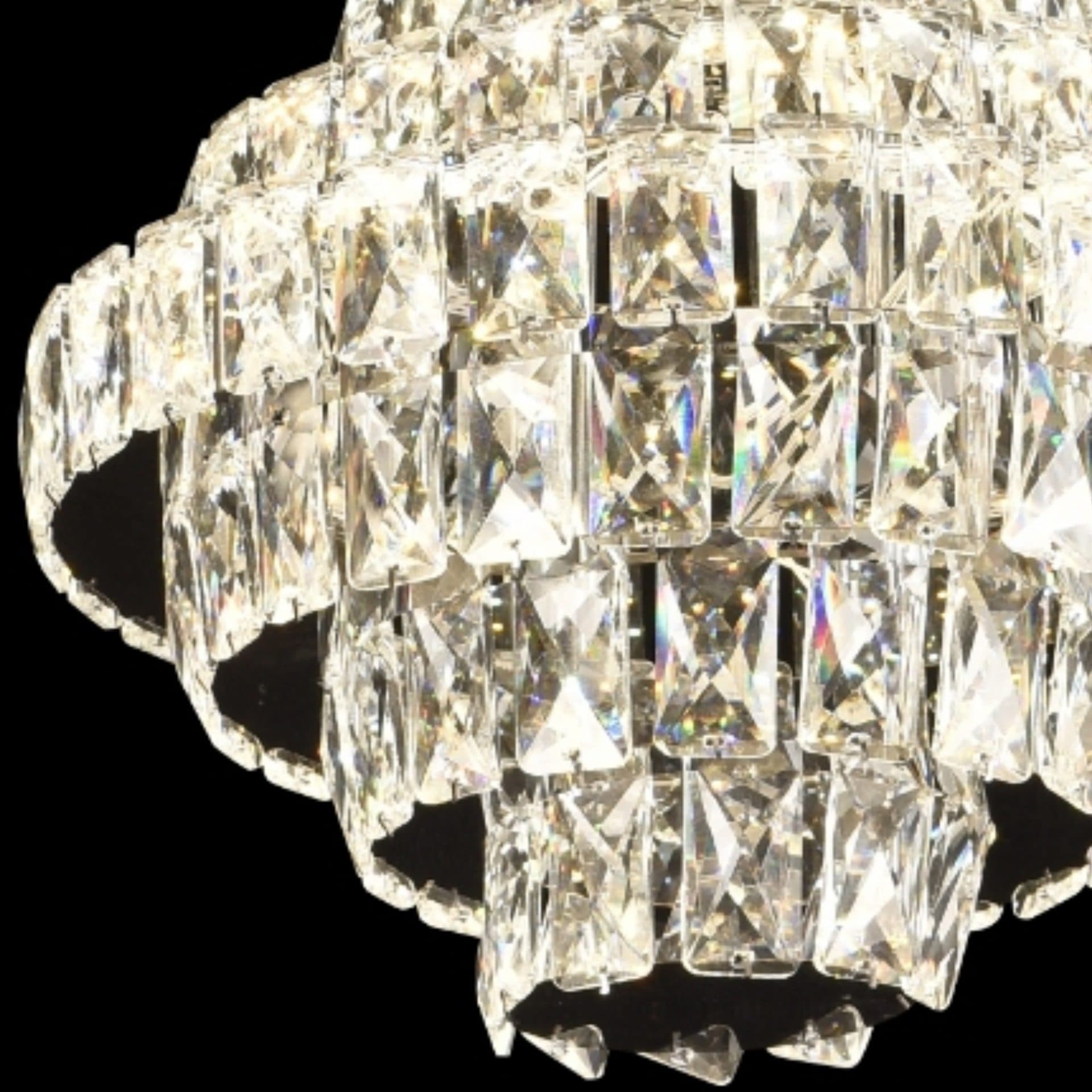 Candelabru Flippy Cristal Opal cu telecomanda 60W — imagine 4