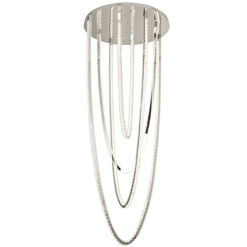 Candelabru LED cu Telecomanda, Dimare, Cristal/Metal — imagine 11