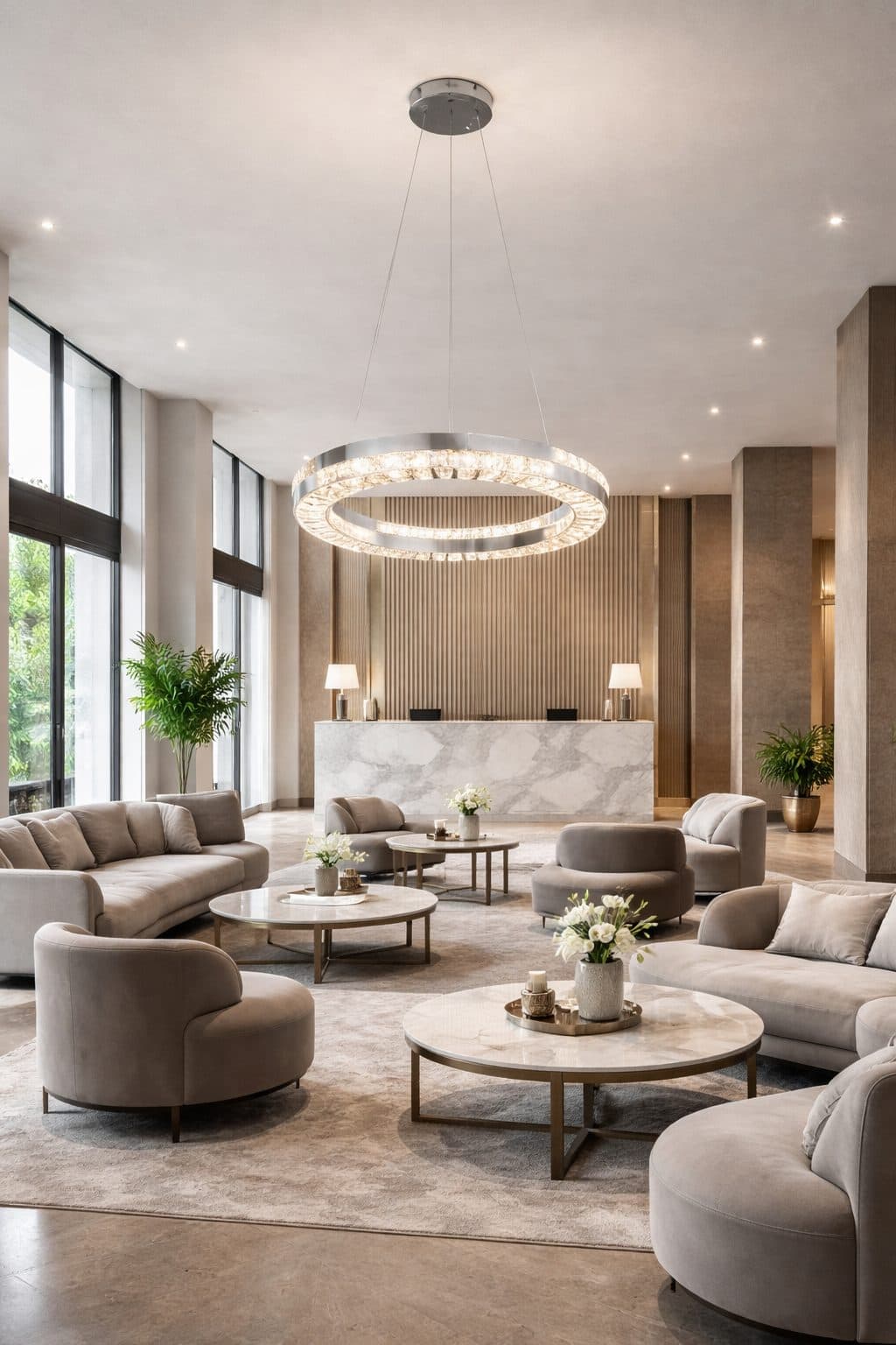 Candelabru LED Flippy 60W Telecomanda Dimabila Argintiu Cristal Metal — imagine 9