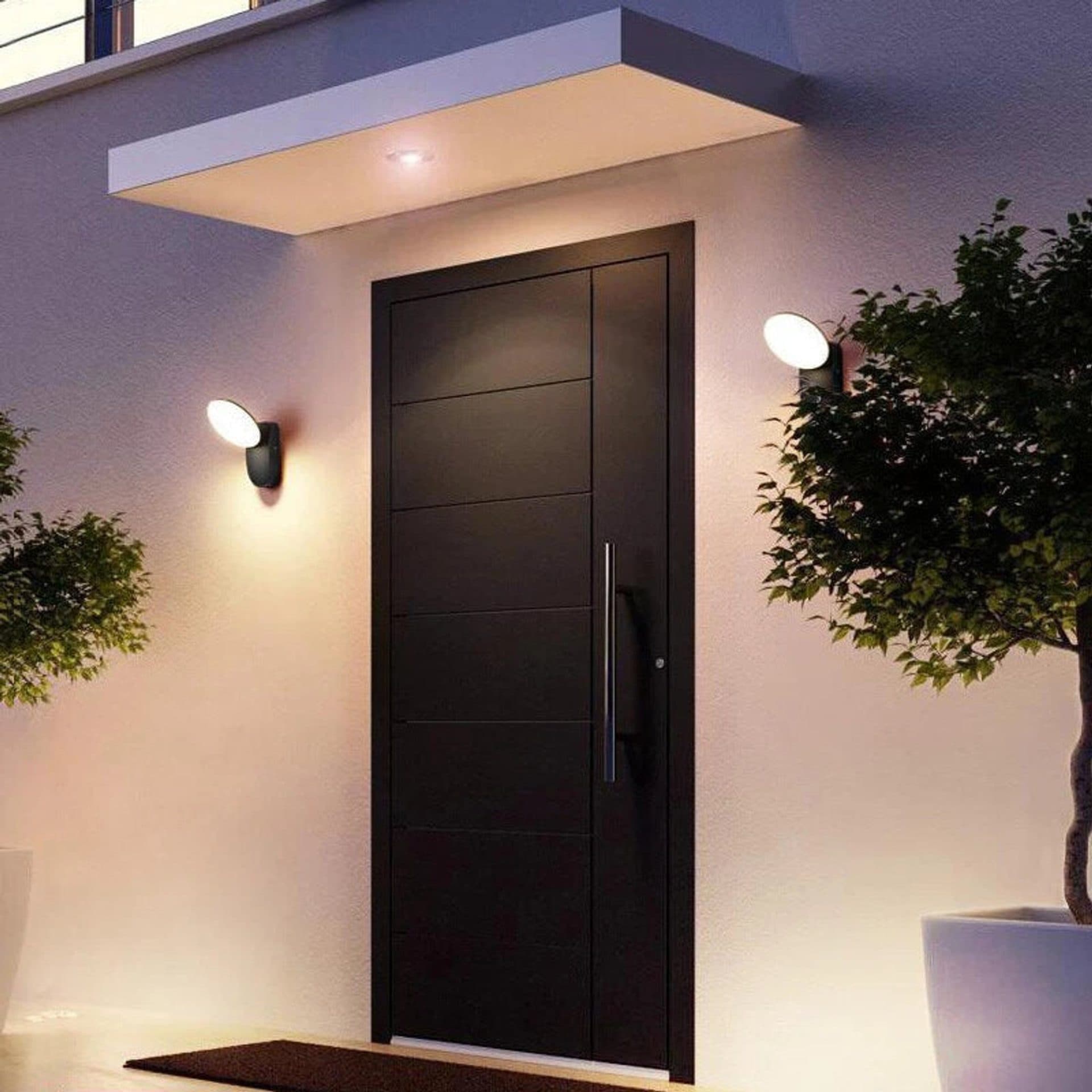 Aplica LED de Exterior Flippy 10W 3000K Negru — imagine 1