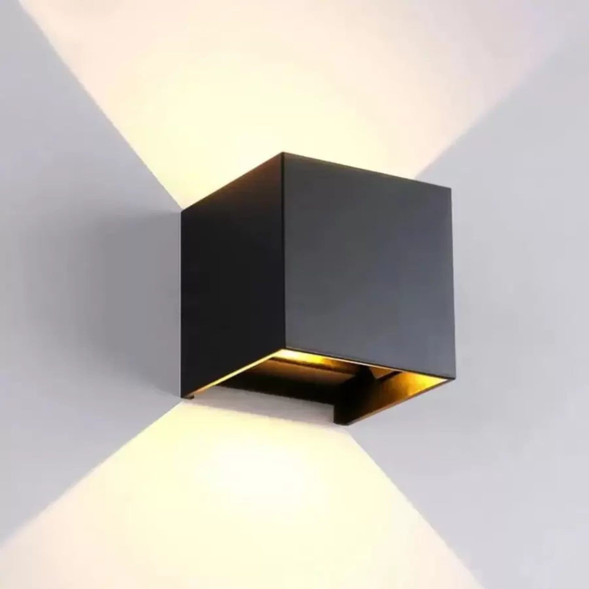 Aplica LED Exterior Flippy Negru — imagine 1