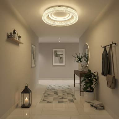 Lustra LED Flippy WON Nobile 67W Diametru 30cm Lumina Calda Neutra Rece Alb
