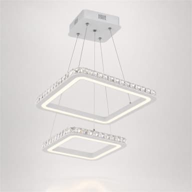 Lustra LED Flippy RENATO Petito 13W telecomanda cristal Alb