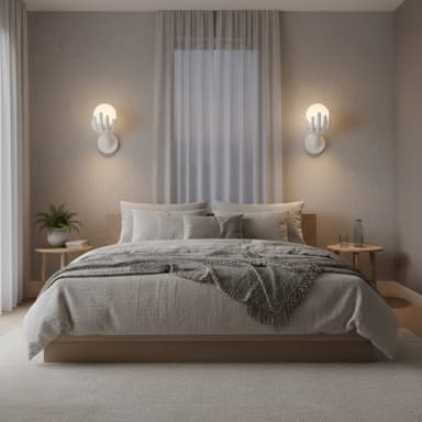 Aplica de perete Flippy LED Decorativa MANO Alb 15x30cm