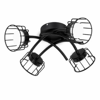 Lustra EPS Flippy, 4xGX53, 57cm, Negru