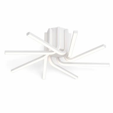 Lustra LED cu telecomanda Flippy IBANE, 128W, Alb