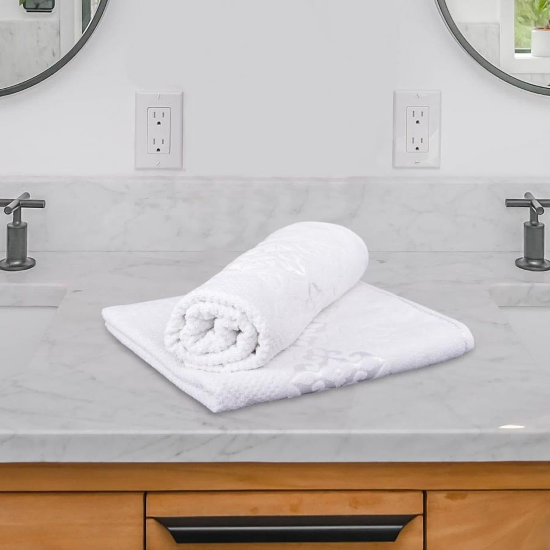 Prosoape Flippy Set 2 70x140 cm Bumbac Alb — imagine 2