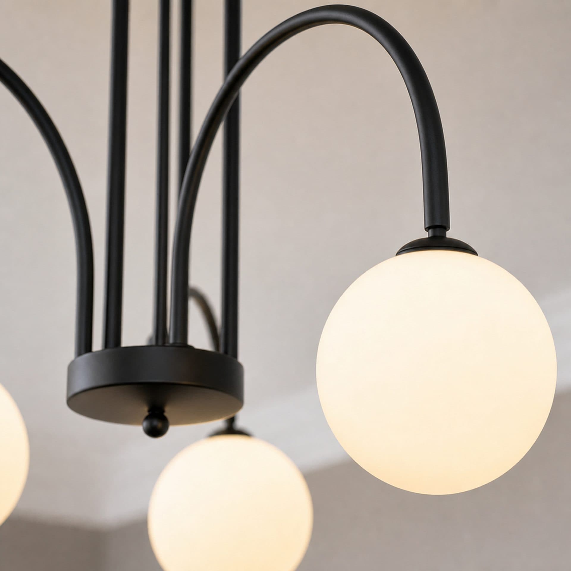 Lustra Flippy Torino 4x E27 Negru Metal — imagine 9