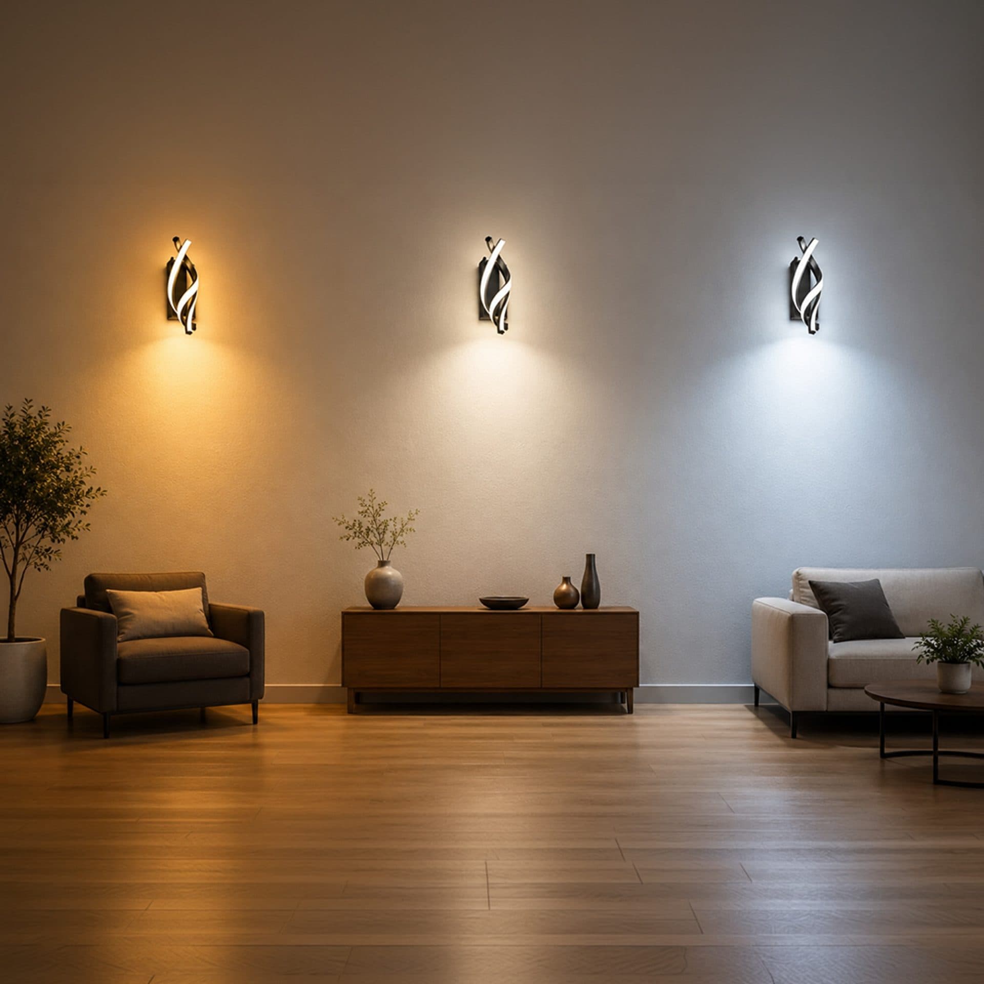 Aplica LED Flippy Reid 13W, Lumina Rece/Calda/Neutra, Negru — imagine 3