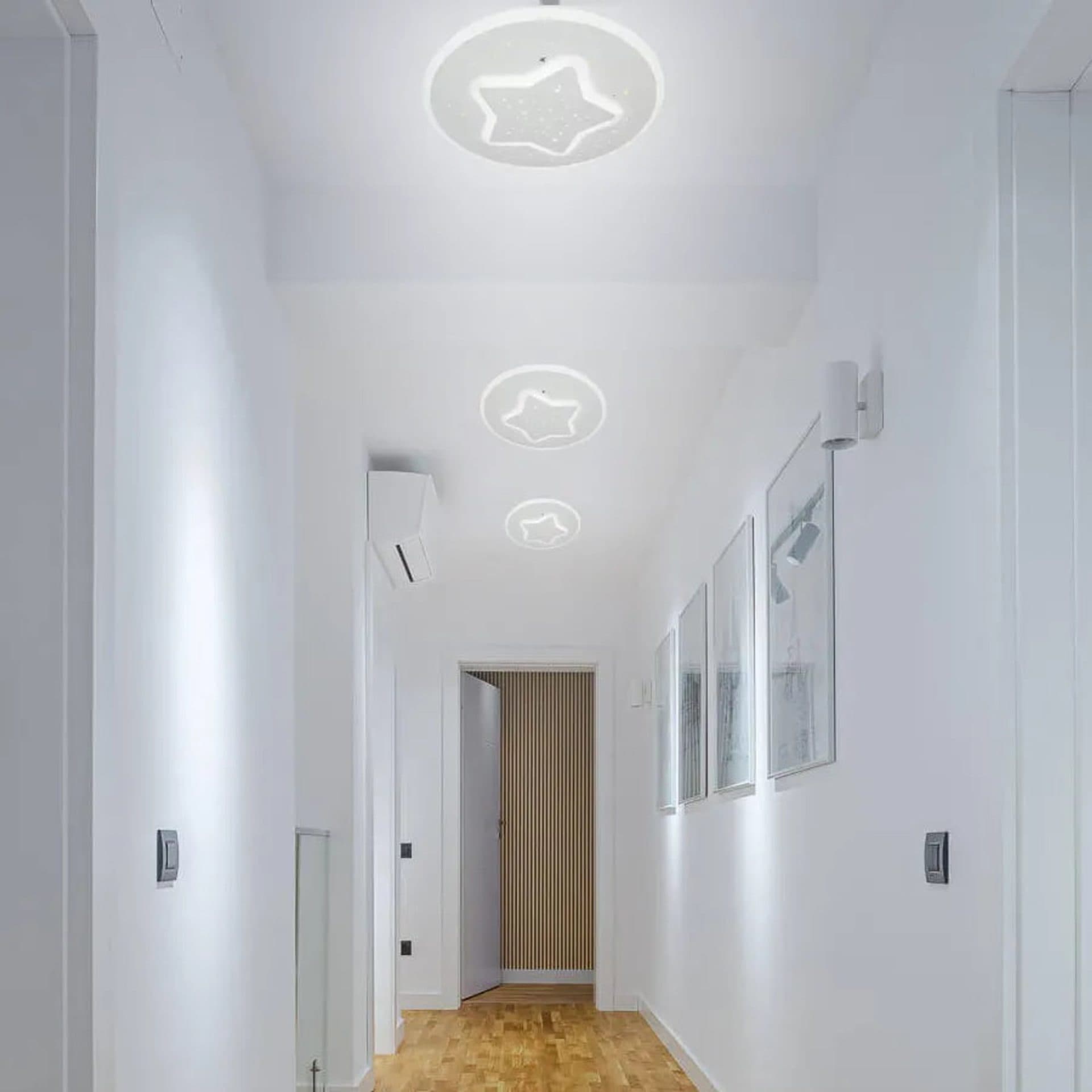 Lustra LED Flippy 35W 20cm Lumina Neutra Alb — imagine 1