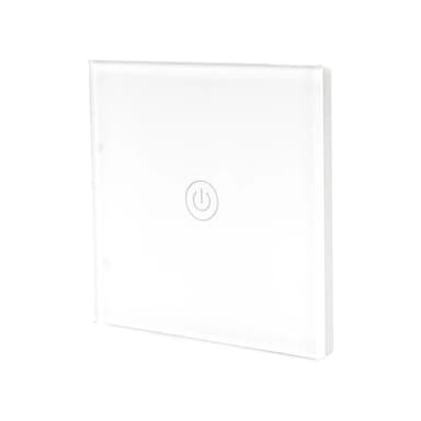Intrerupator Touch Flippy Cap-Scara Sticla Securizata Alb