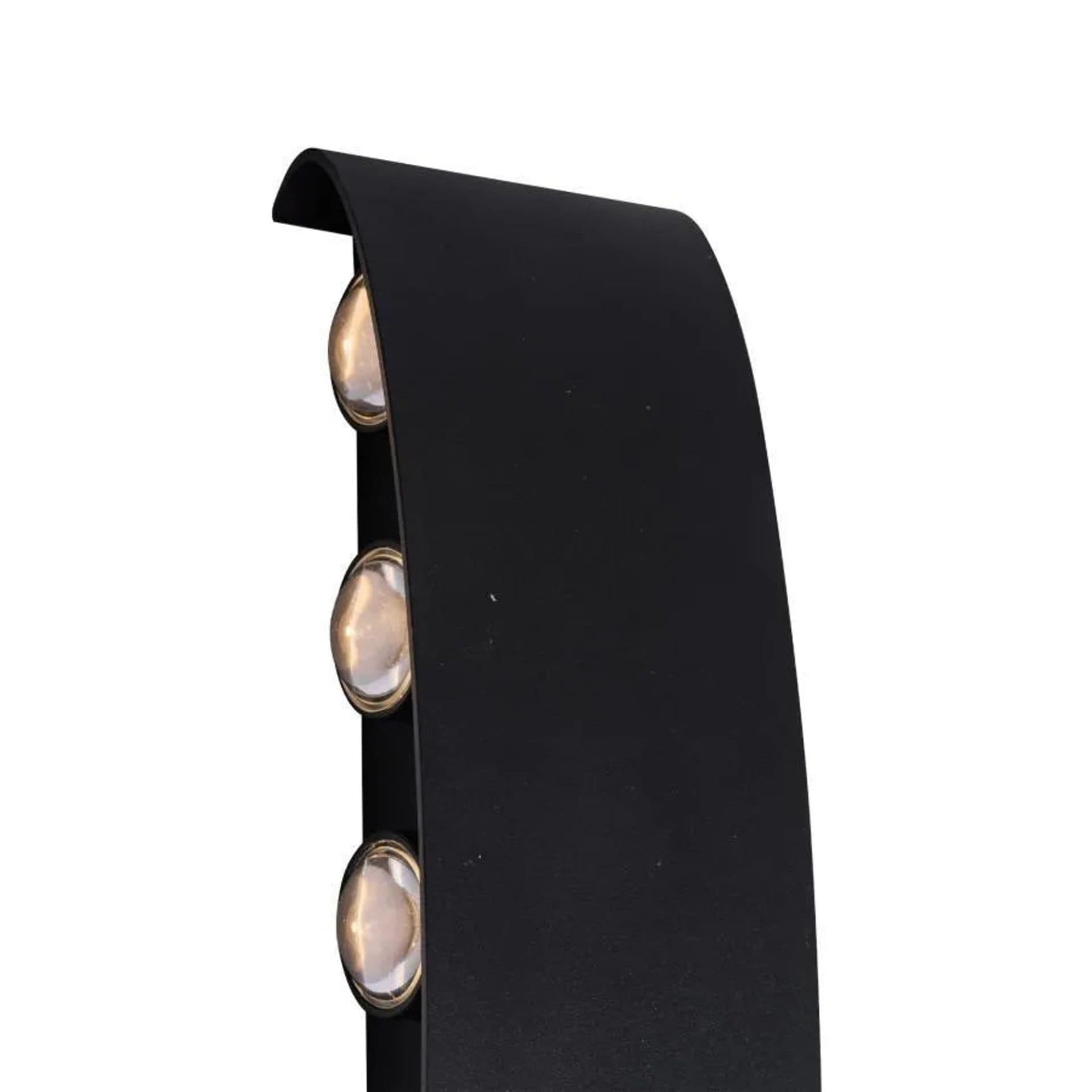 Aplica LED Flippy Interior/Exterior 10 Surse x 1W IP65 Negru 3000K — imagine 3