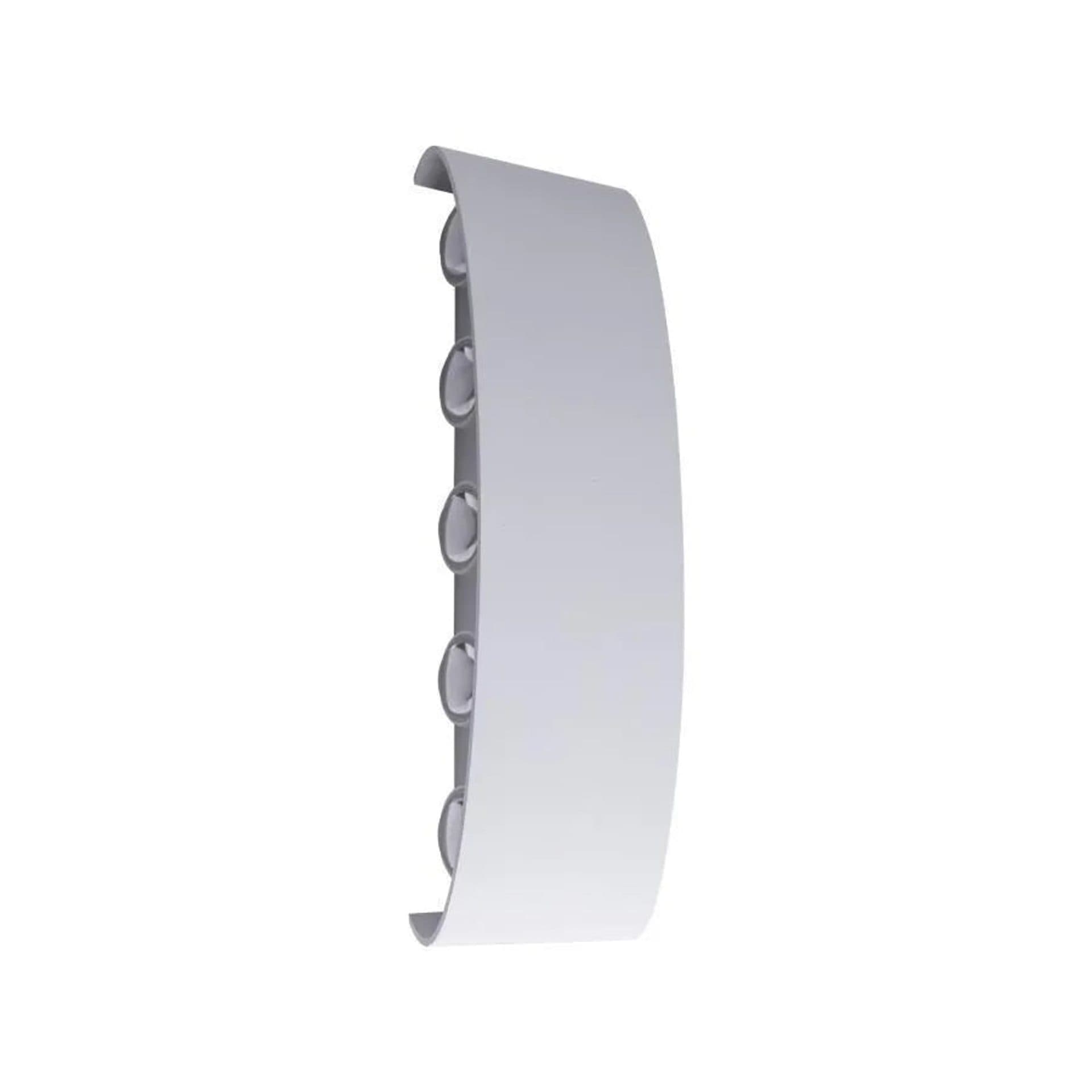 Aplica LED Exterior/Interior, Flippy, 10 Surse x 1W, IP65, Alb, 3000K — imagine 1