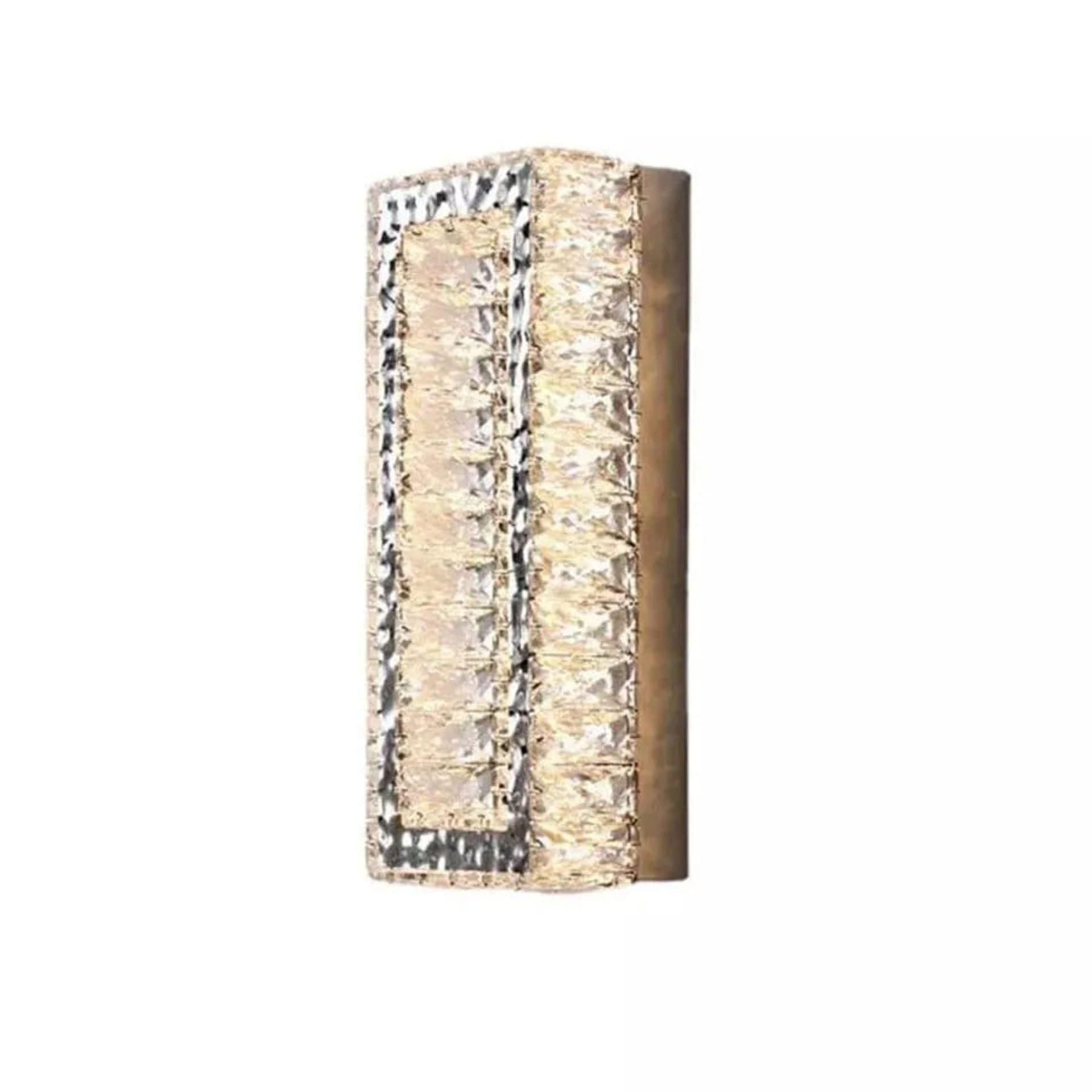 Aplica LED Cristal Mefisto 24W Argintiu — imagine 2
