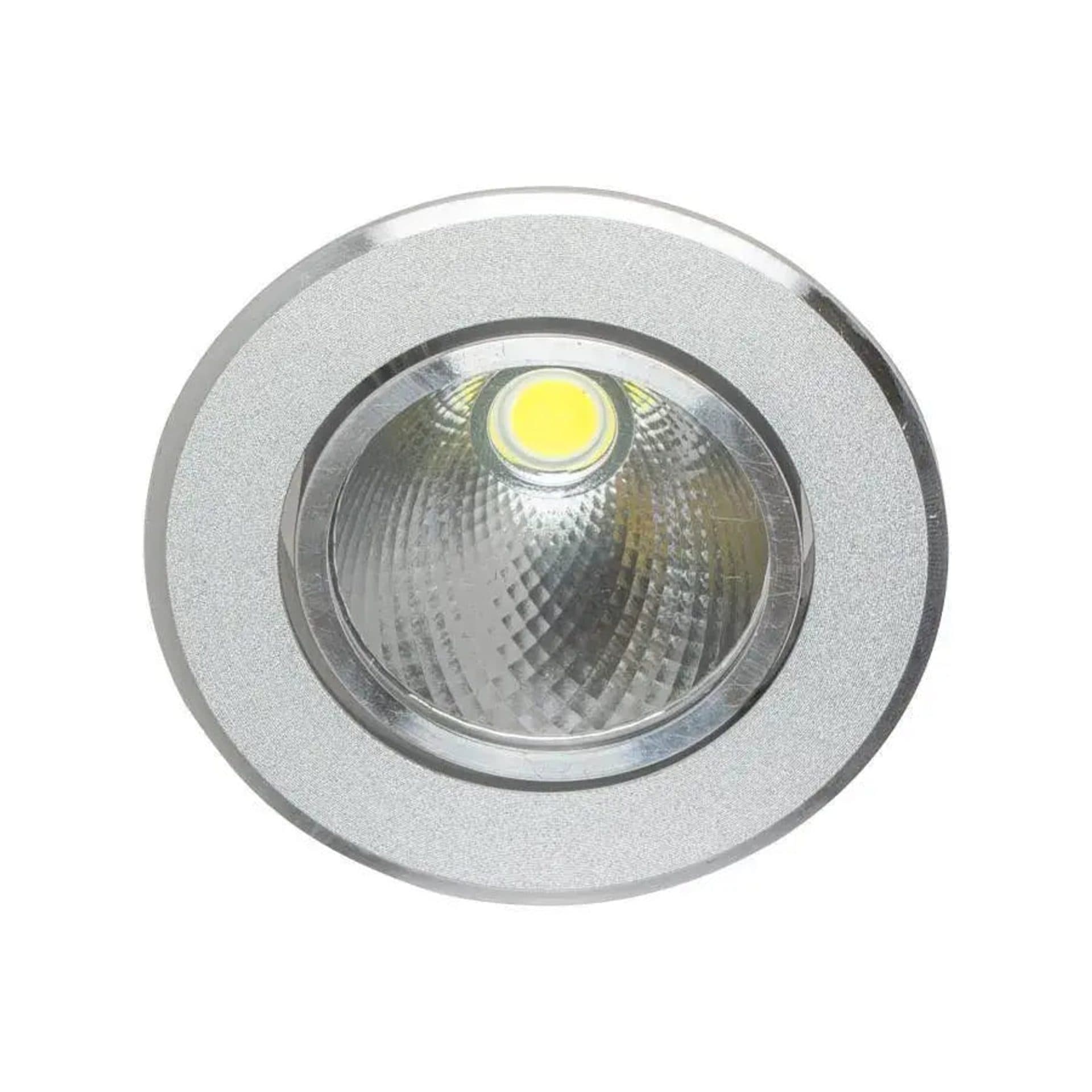 Spot LED Incastrabil Flippy 5W Metal Argintiu — imagine 1