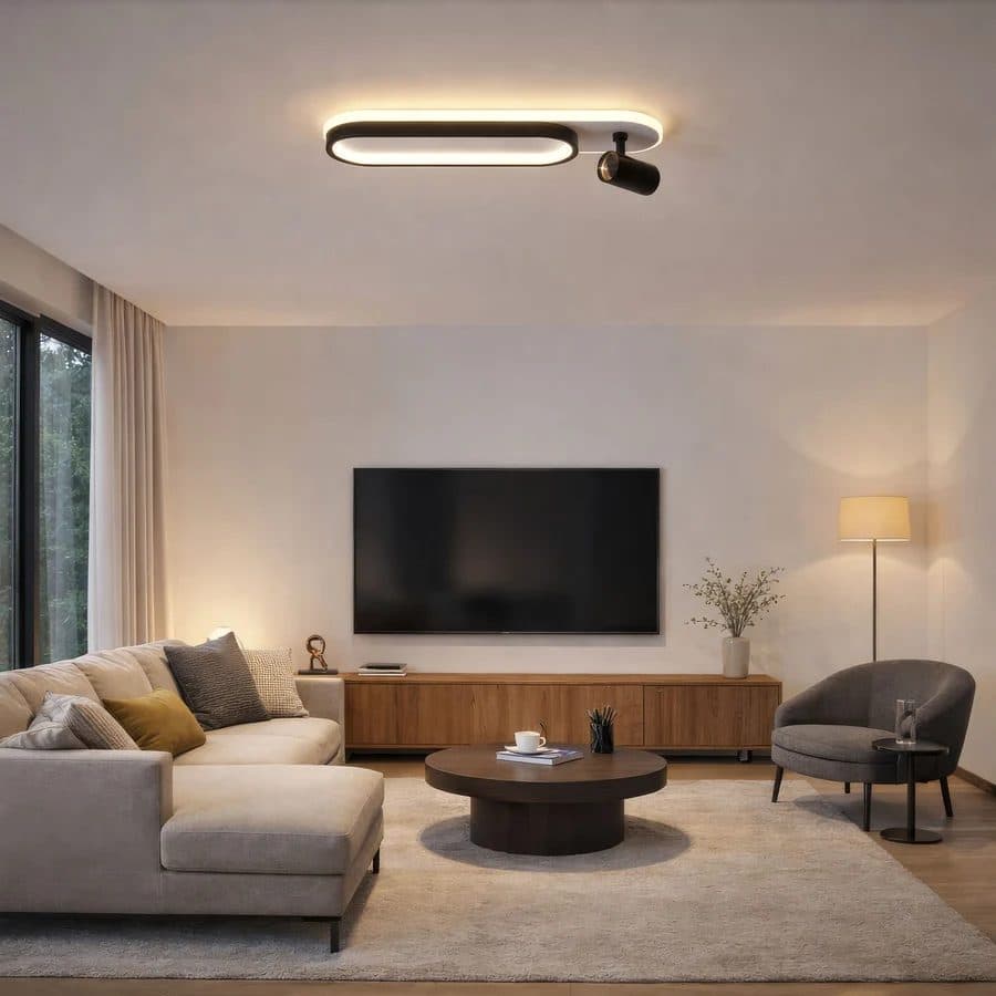 Lustra LED Flippy cu Proiector Reglabil Camilla 49W — imagine 5
