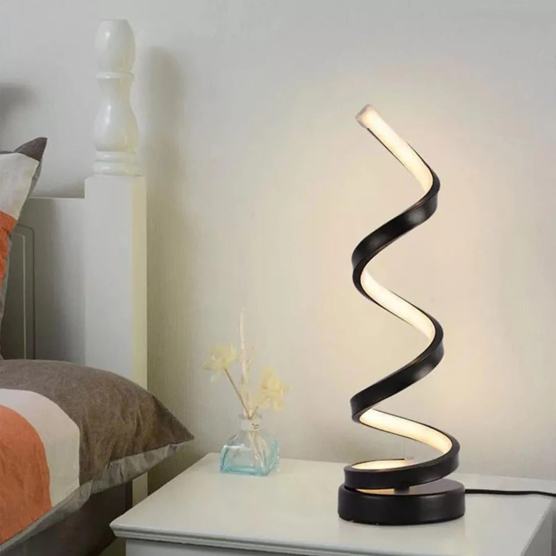 Veioza LED Flippy 38W Silicon si Metal Negru — imagine 2