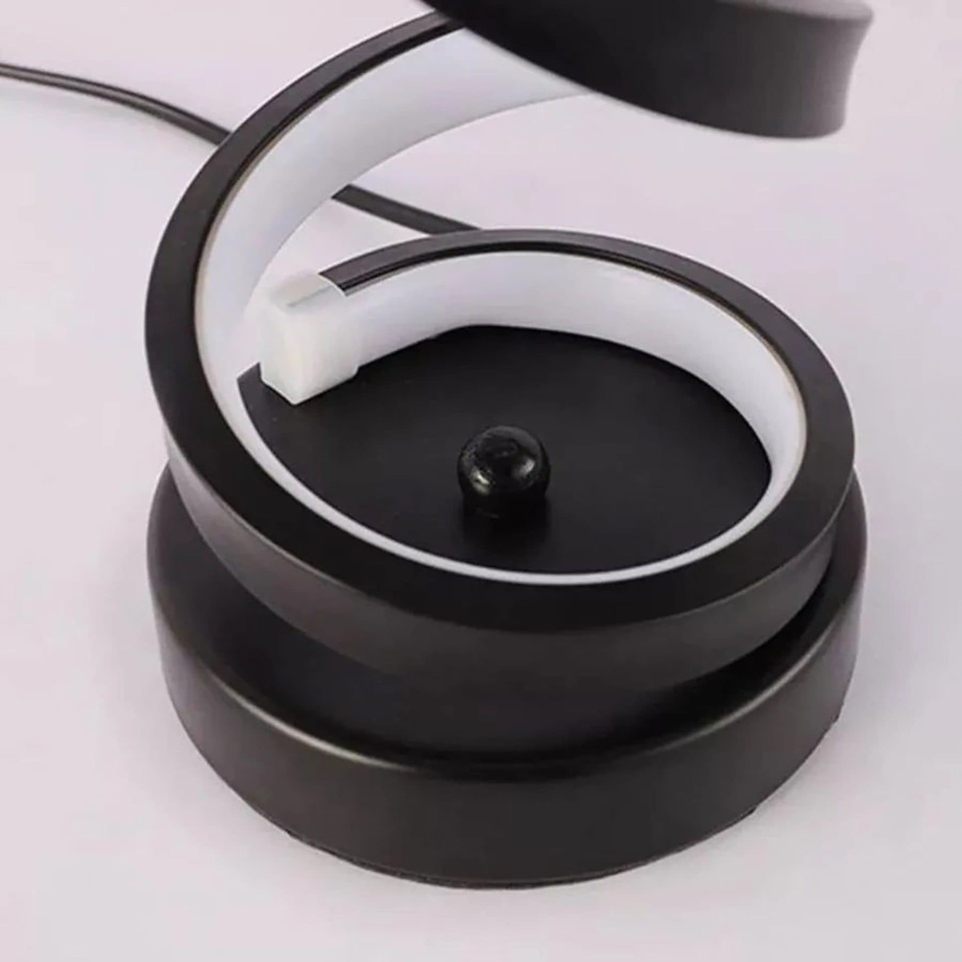 Veioza LED Flippy 38W Silicon si Metal Negru — imagine 4