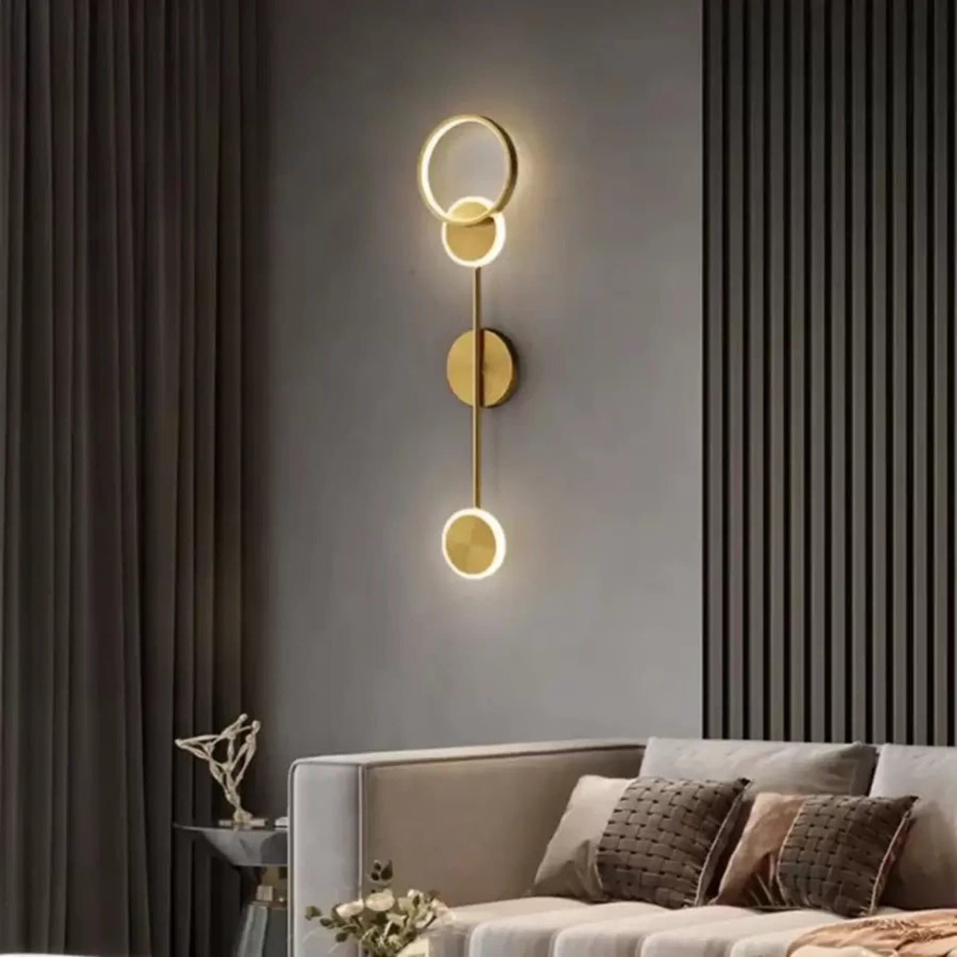 Aplica LED Flippy Rylan 24W Auriu — imagine 6