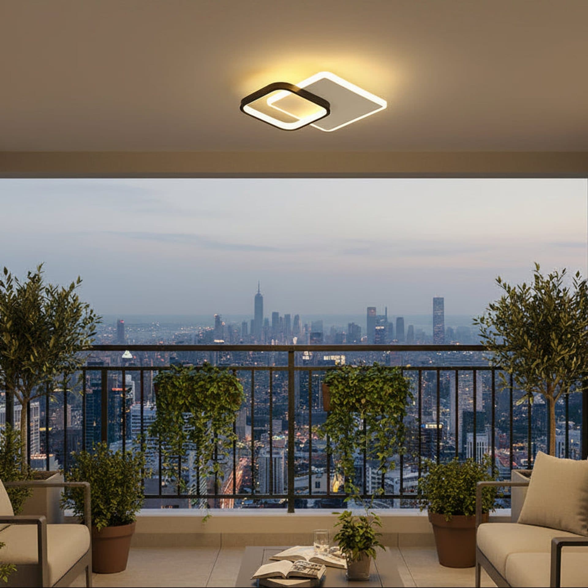 Lustra LED Flippy Marcelo 30W — imagine 1