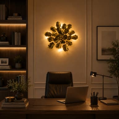 Aplica LED Flippy Margherita 40cm 3xG9 Auriu