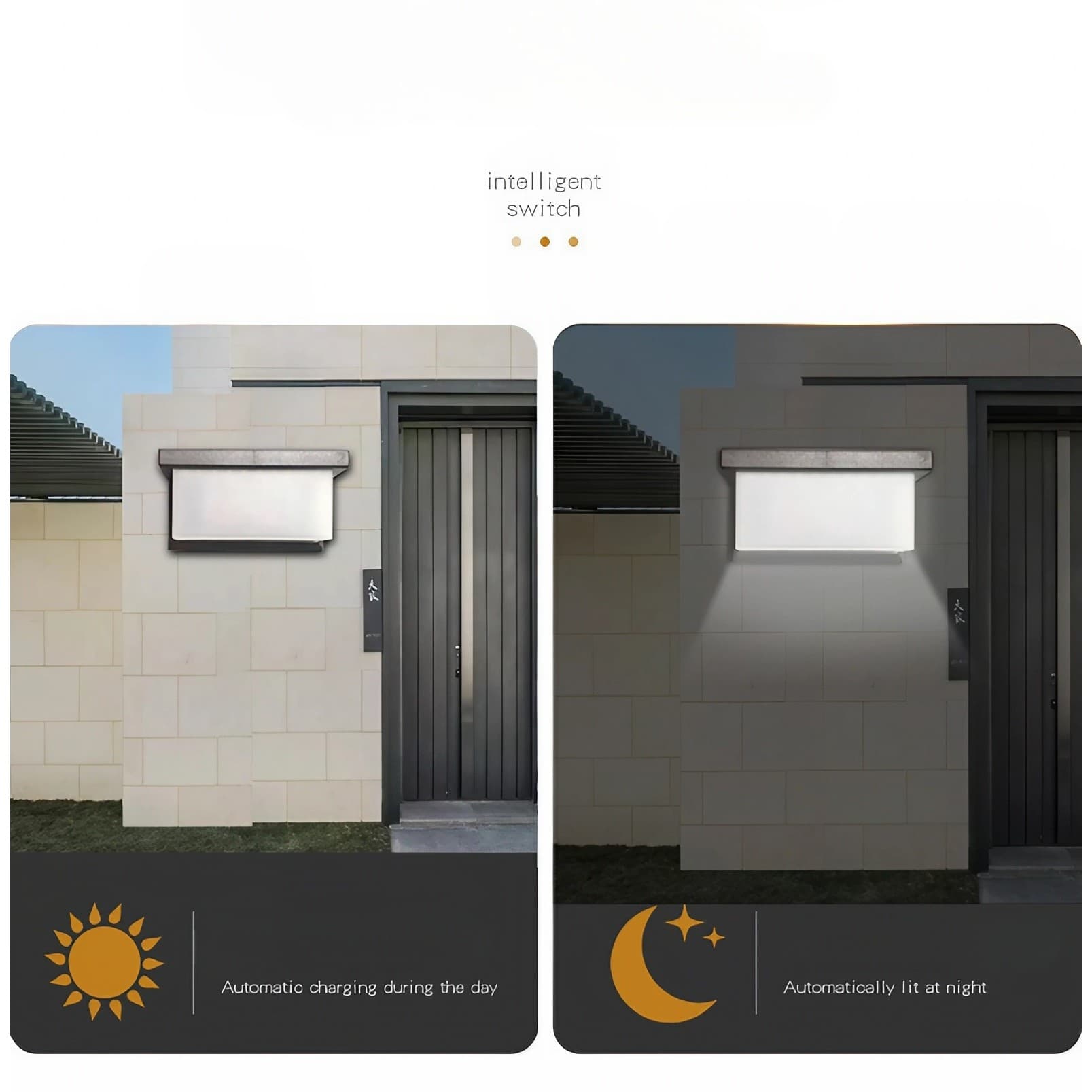 Aplica Solara LED Flippy, 150 Lumeni, 18W, IP65, Forma Arc, Alb Rece — imagine 4