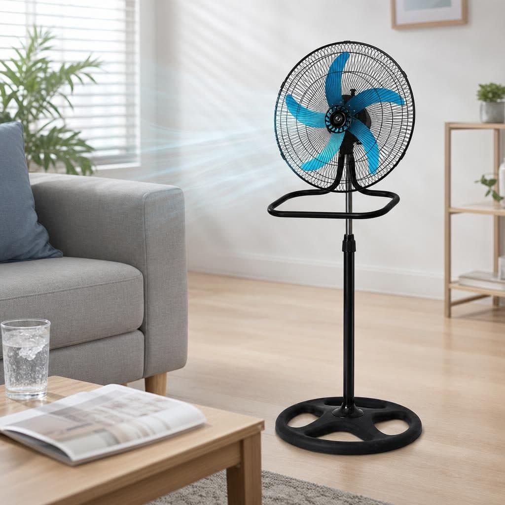 Ventilator Portabil Electric Flippy 60W — imagine 2
