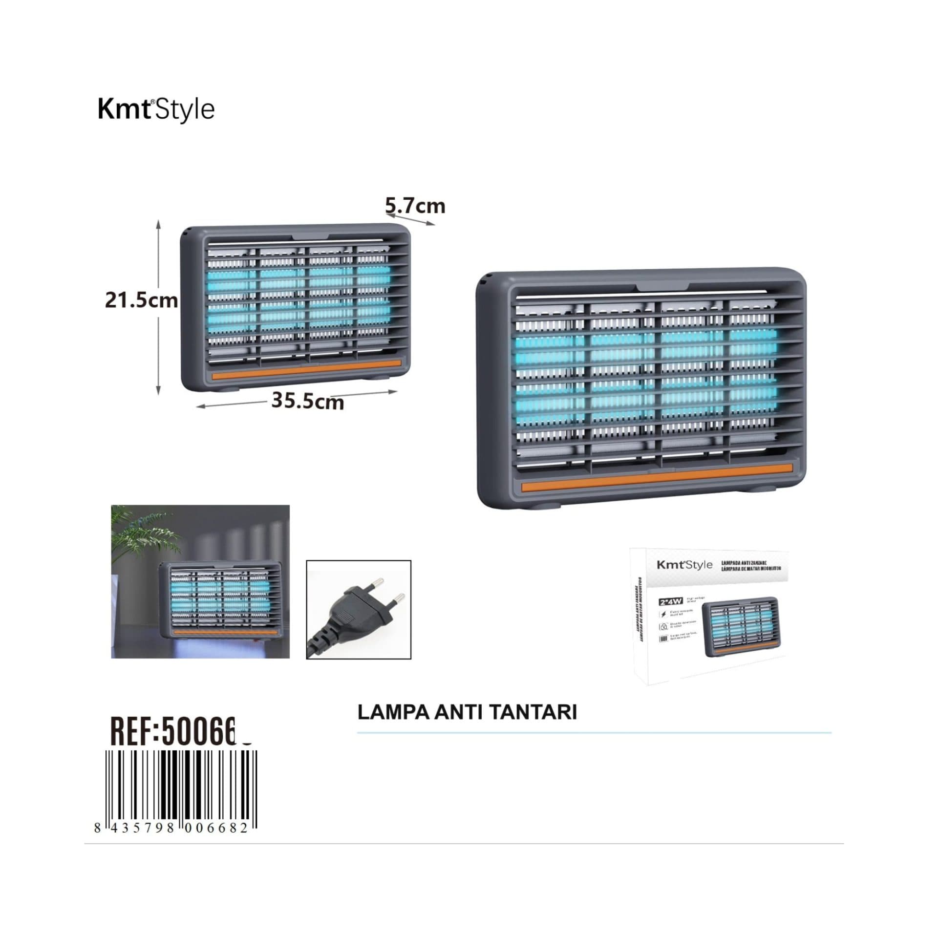 Lampa UV Anti-Insecte Flippy Model Practic — imagine 2