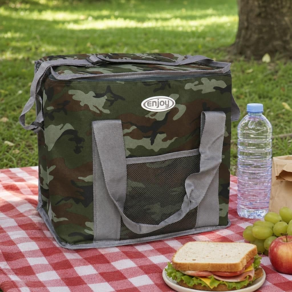 Geanta Termoizolanta Portabila Flippy 30 L Camuflaj Militar — imagine 2