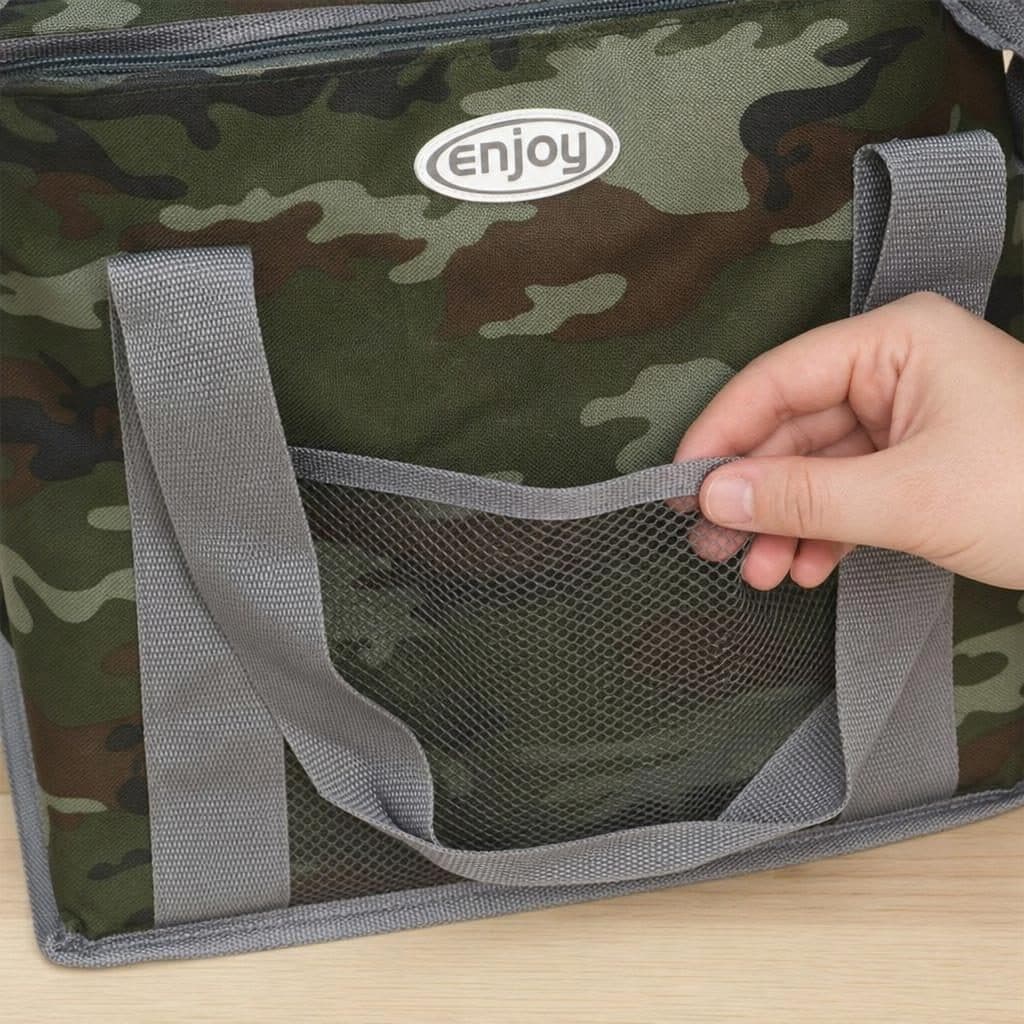 Geanta Termoizolanta Portabila Flippy 30 L Camuflaj Militar — imagine 3
