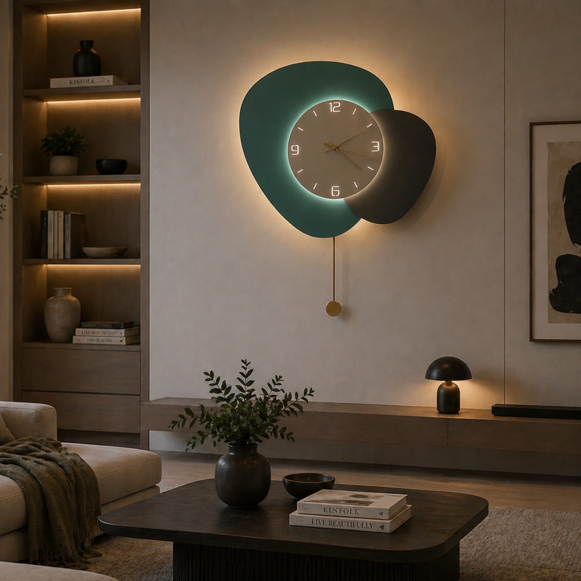 Aplica LED Decorativa Flippy DUOS Ø50cm — imagine 1