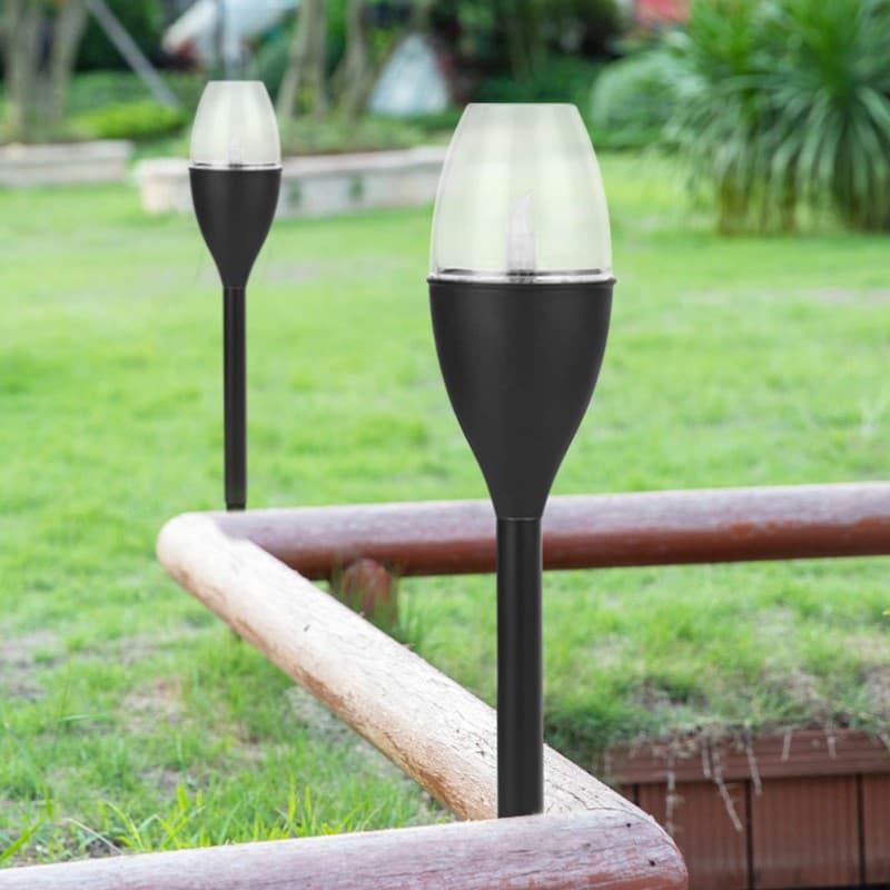 Lampa solara LED gradina Flippy, set 10 bucati, tip pahar de vin — imagine 8
