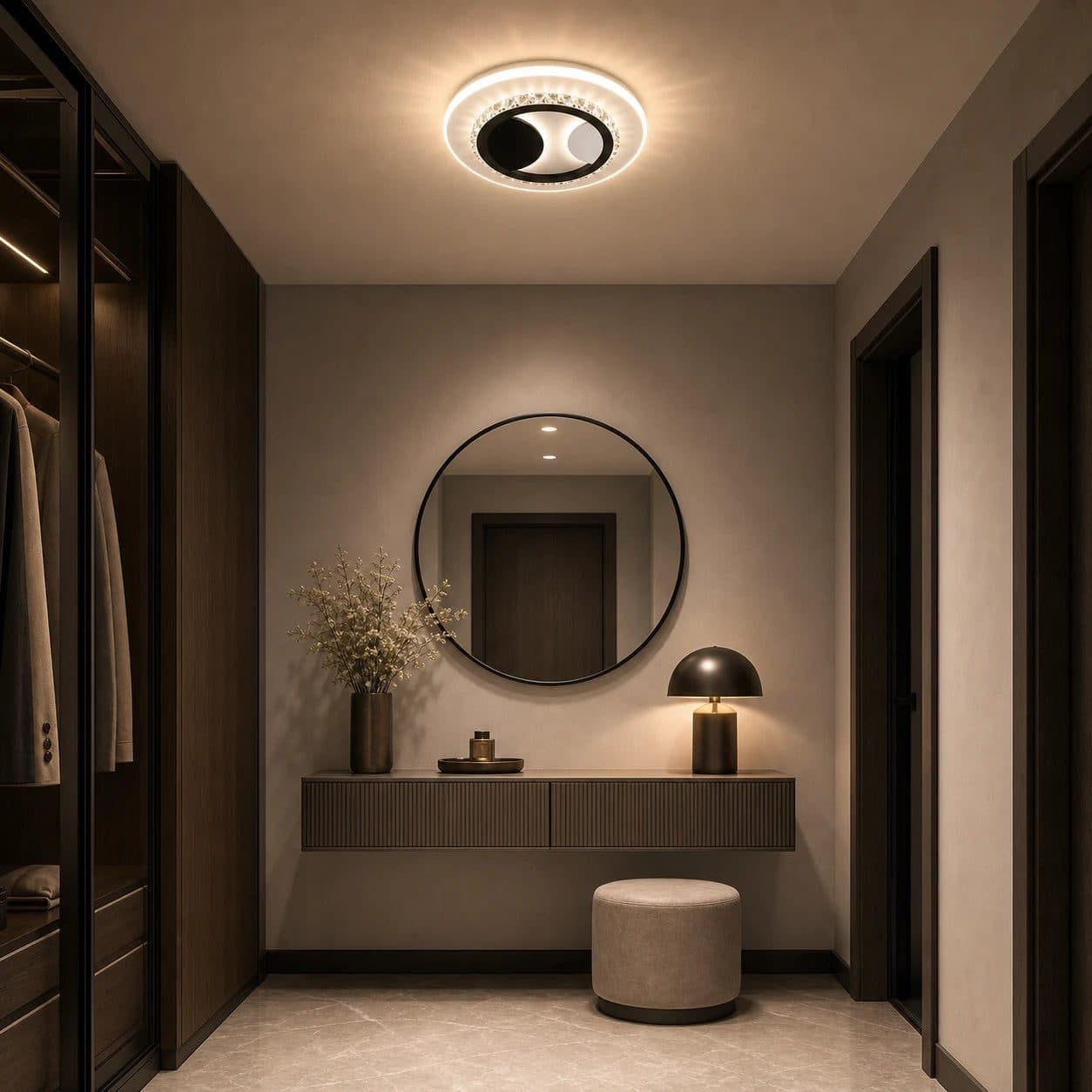 Lustra LED cu cristal Flippy ARIELLA 39W Rotunda — imagine 12