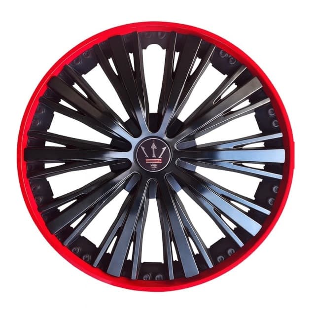 Set capace roti VELAR Pulse Red, design Sport, R16 — imagine 1