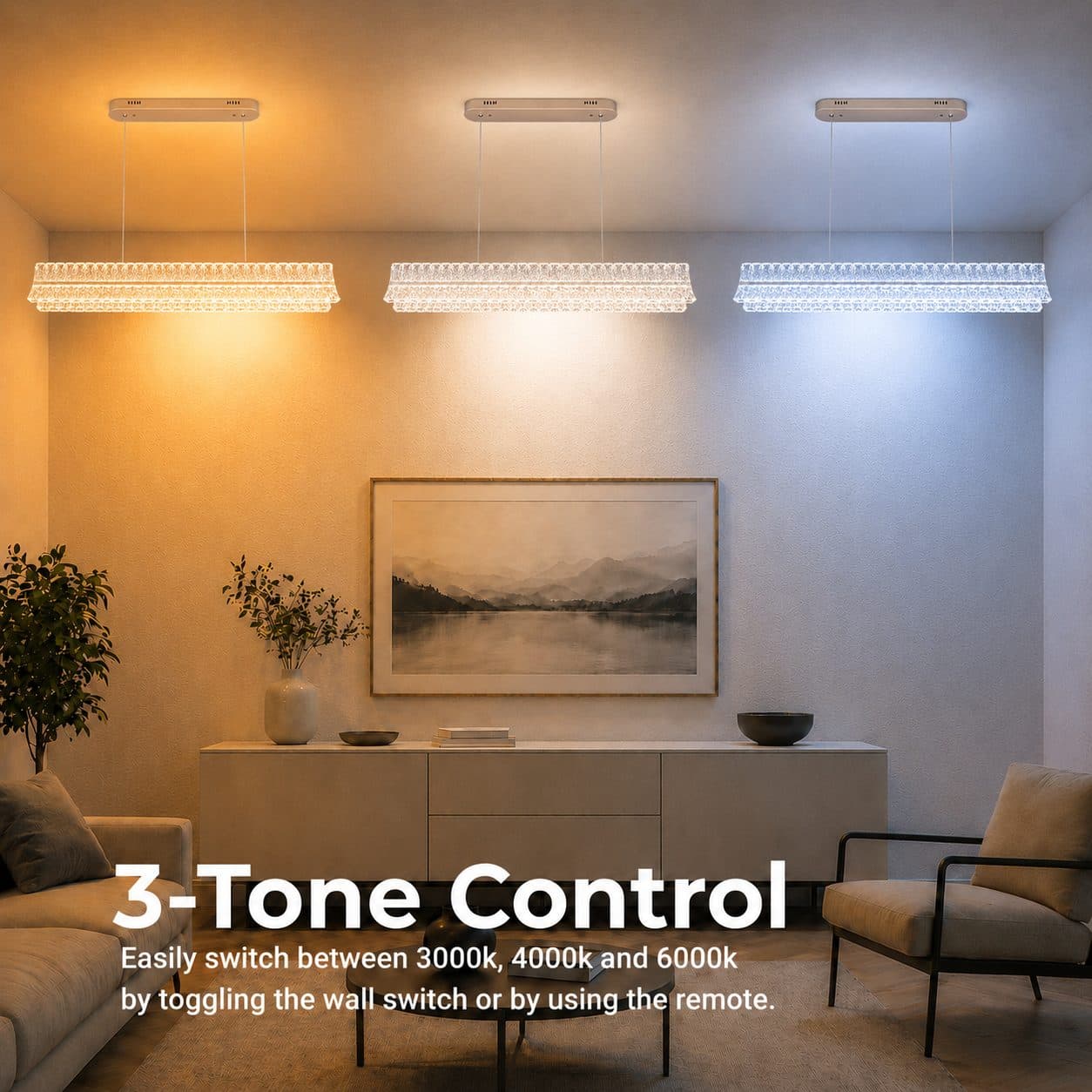 Lustra LED Flippy Suspendata Liniara 160W Auriu — imagine 10