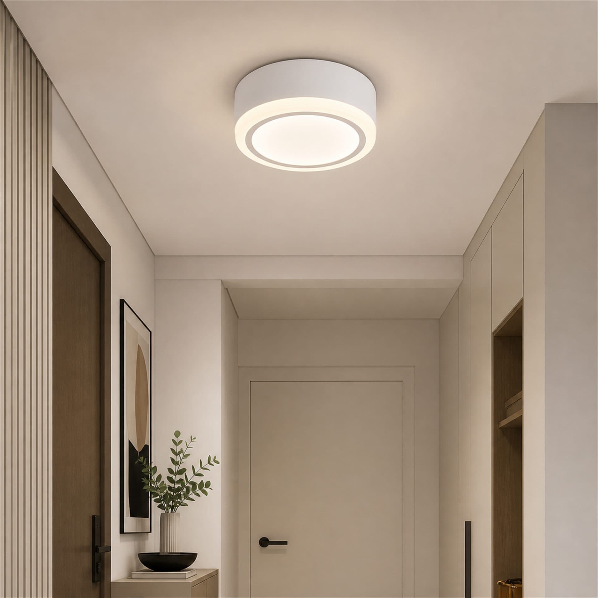 Lustra LED Flippy ROUE 27W Diametru 20cm Lumina Calda Neutra Rece — imagine 7