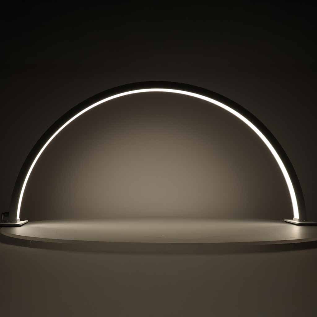 Lampa de birou LED pentru manichiura si cosmetica, alba — imagine 7